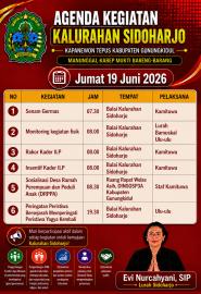 Agenda Tanggal 19 Juni 2026